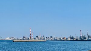 大竹市の工業地帯