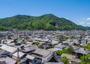 竹原市の街並み